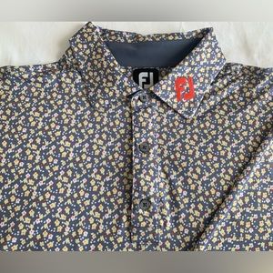 FootJoy Men's Short Sleeve Shirt XL Gray